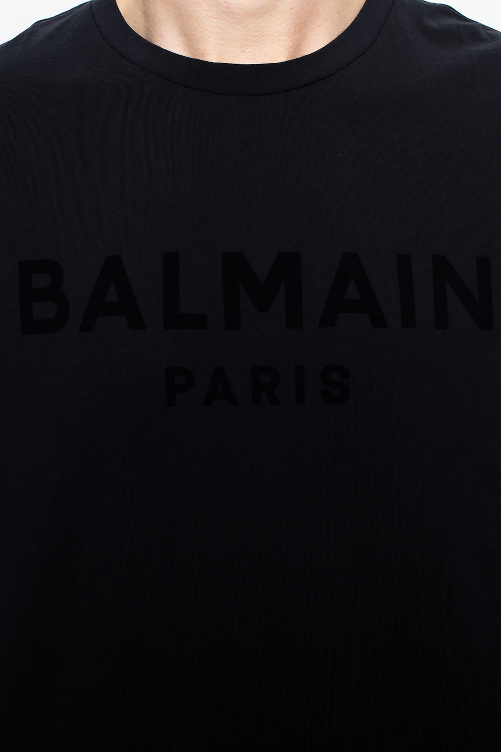 Balmain Top with velvet logo